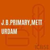 J.B.Primary,Metturdam Primary School Logo