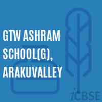 GTW Ashram School(G), Arakuvalley Logo