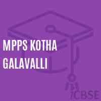 Mpps Kotha Galavalli Primary School Logo