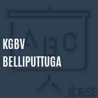 Kgbv Belliputtuga Secondary School Logo