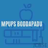 Mpups Boddapadu Middle School Logo