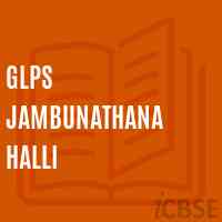 Glps Jambunathana Halli Primary School Logo