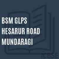 Bsm Glps Hesarur Road Mundaragi Primary School Logo