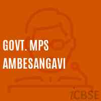 Govt. Mps Ambesangavi Middle School Logo
