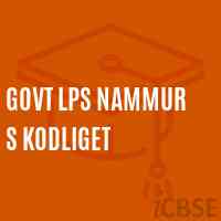 Govt Lps Nammur S Kodliget Primary School Logo