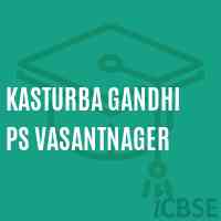 Kasturba Gandhi Ps Vasantnager Middle School Logo