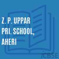 Z. P. Uppar Pri. School, Aheri Logo