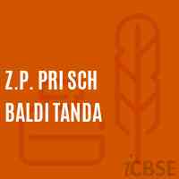 Z.P. Pri Sch Baldi Tanda Primary School Logo