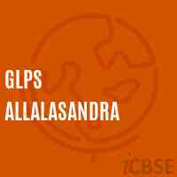 Glps Allalasandra Primary School Logo