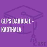 Glps Darbuje - Kadthala Primary School Logo