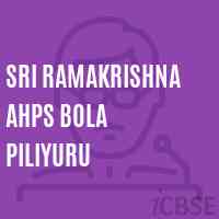 Sri Ramakrishna Ahps Bola Piliyuru Middle School Logo