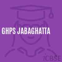 Ghps Jabaghatta Primary School Logo