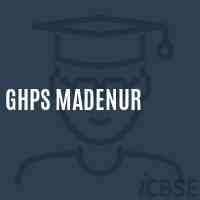 Ghps Madenur Middle School Logo