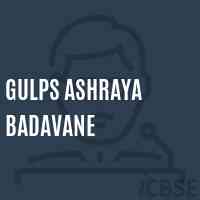 Gulps Ashraya Badavane Primary School Logo