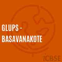 Glups - Basavanakote Primary School Logo