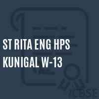 St Rita Eng Hps Kunigal W-13 Middle School Logo