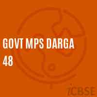 Govt Mps Darga 48 Middle School Logo