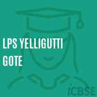 Lps Yelligutti Gote Primary School Logo