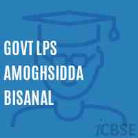 Govt Lps Amoghsidda Bisanal Primary School Logo
