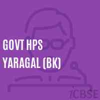 Govt Hps Yaragal (Bk) Middle School Logo