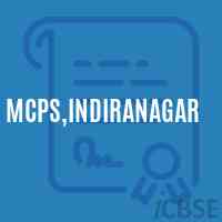Mcps,Indiranagar Primary School Logo
