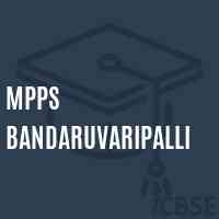 Mpps Bandaruvaripalli Primary School Logo