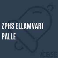 Zphs Ellamvari Palle Secondary School Logo