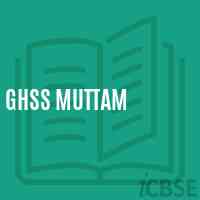 Ghss Muttam High School Logo