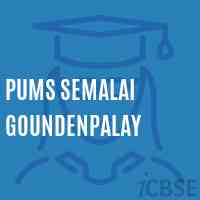 Pums Semalai Goundenpalay Middle School Logo