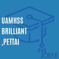 Uamhss Brilliant ,Pettai Senior Secondary School Logo
