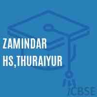 Zamindar Hs,Thuraiyur Secondary School Logo