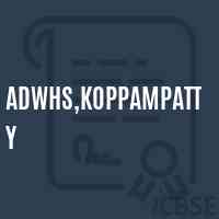 Adwhs,Koppampatty Secondary School Logo