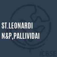 St.Leonardi N&p,Pallividai Primary School Logo