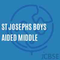 St Josephs Boys Aided Middle Middle School Logo