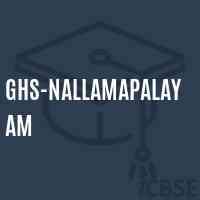 Ghs-Nallamapalayam Secondary School Logo