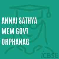 Annai Sathya Mem Govt Orphanag Primary School Logo