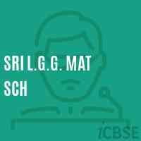 Sri L.G.G. Mat Sch Senior Secondary School Logo