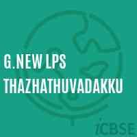 G.New Lps Thazhathuvadakku Primary School Logo