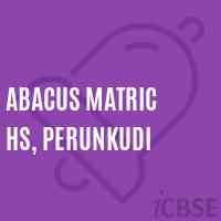 Abacus Matric HS, Perunkudi Senior Secondary School Logo