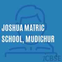 Joshua Matric School, Mudichur Logo
