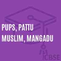 PUPS, Pattu Muslim, Mangadu Primary School Logo