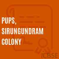 PUPS, Sirungundram Colony Primary School Logo
