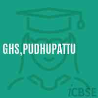 Ghs,Pudhupattu Secondary School Logo