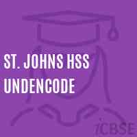 St. Johns Hss Undencode Senior Secondary School Logo