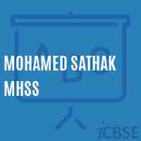 Mohamed Sathak Mhss Senior Secondary School Logo