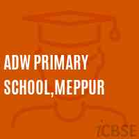 Adw Primary School,Meppur Logo