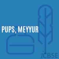 Pups, Meyyur Primary School Logo