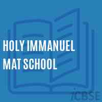 Holy Immanuel Mat School Logo