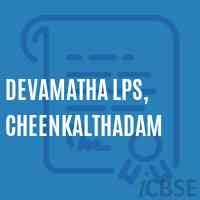 Devamatha Lps, Cheenkalthadam Primary School Logo