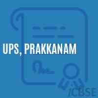 Ups, Prakkanam Upper Primary School Logo